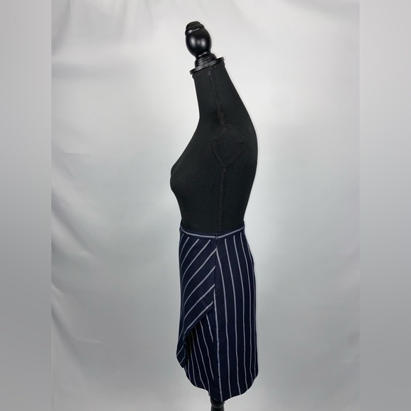 Skirt Striped Banana republic Navy Blue and White size 8 - Picture 5 of 9